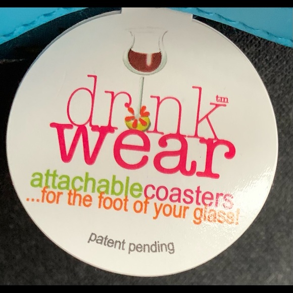 NWT 4 Pc Flip Flop Rattan Cotton Vibrant Floral Made in CA Coaster Set - Picture 8 of 9